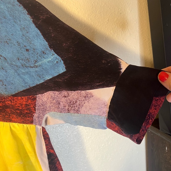 Rachel Comey Multicolor Abstract Blouse - Picture 5 of 5